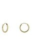 igold - Orecchini a Cerchio in Oro 375% 9kt