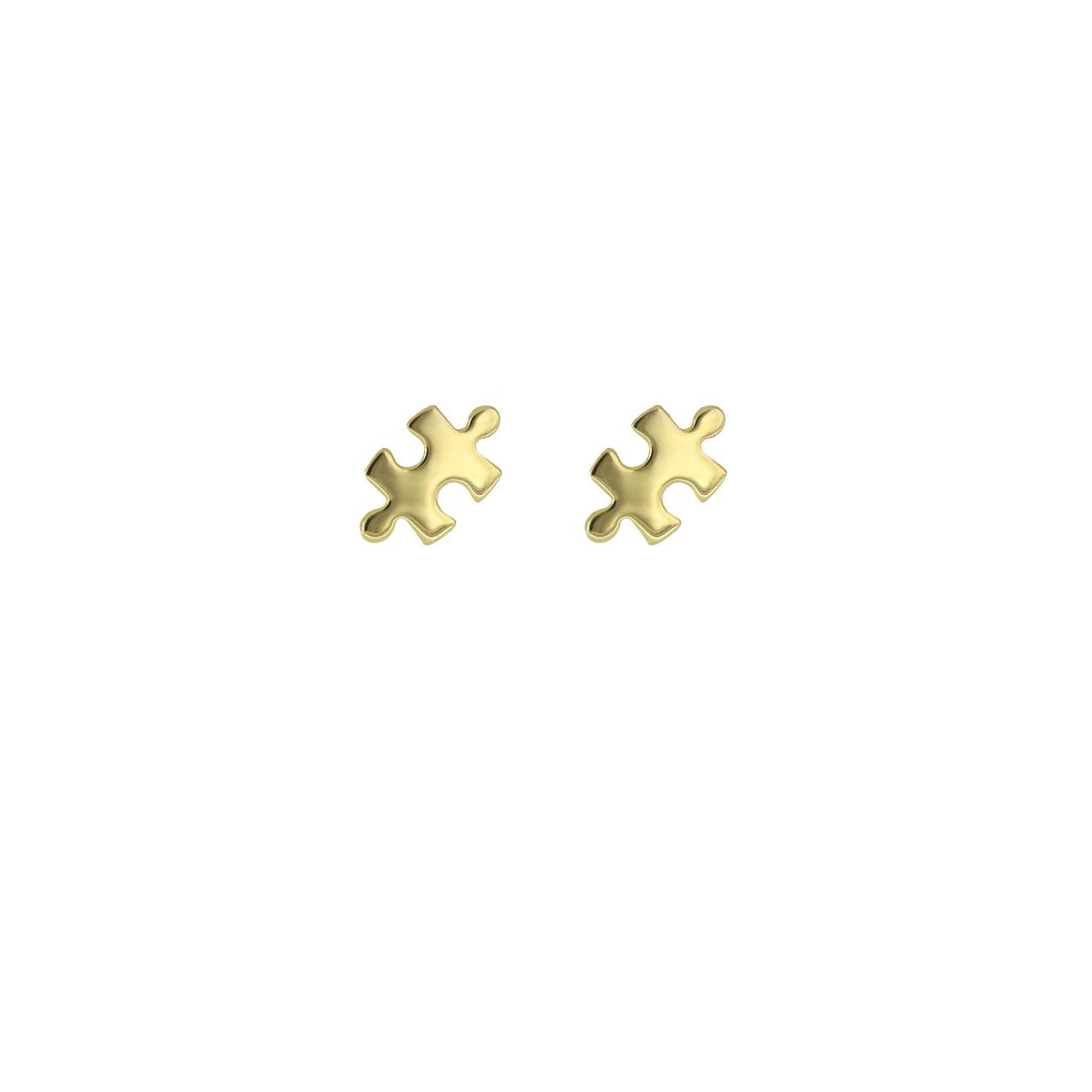 igold - Orecchini a lobo puzzle in oro 375% 9kt