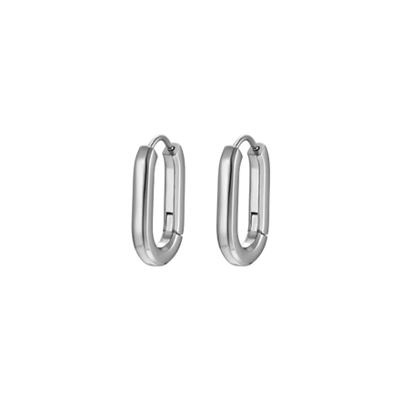 luca barra - ORECCHINI DONNA IN ACCIAIO