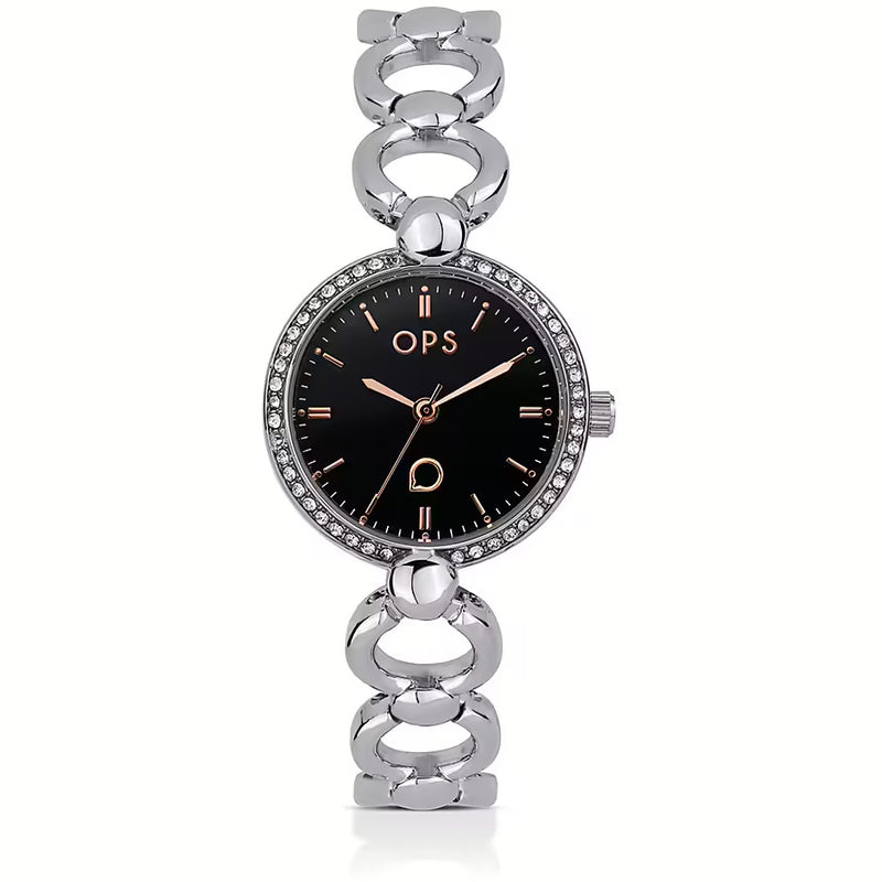 orologio solo tempo donna Ops Objects Classic Chain - OPSPW-966