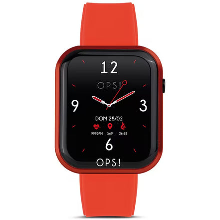 Orologio smartwatch Ops Objects Call rosso CODICE: OPSSW-14