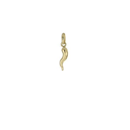 igold - Cornetto Portafortuna in Oro 375% 9Kt