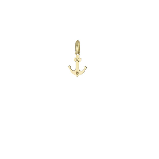Ciondolo Ancora in Oro 375% 9kt