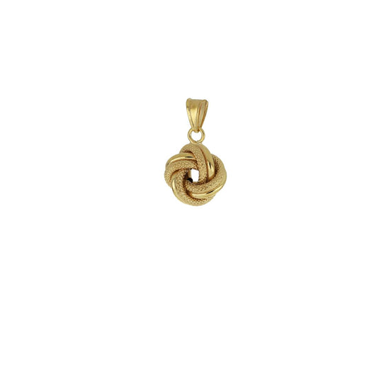 igold - Ciondolo Nodo in Oro 375% 9kt