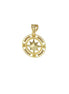 igold - Ciondolo Rosa dei Venti in Oro 9kt