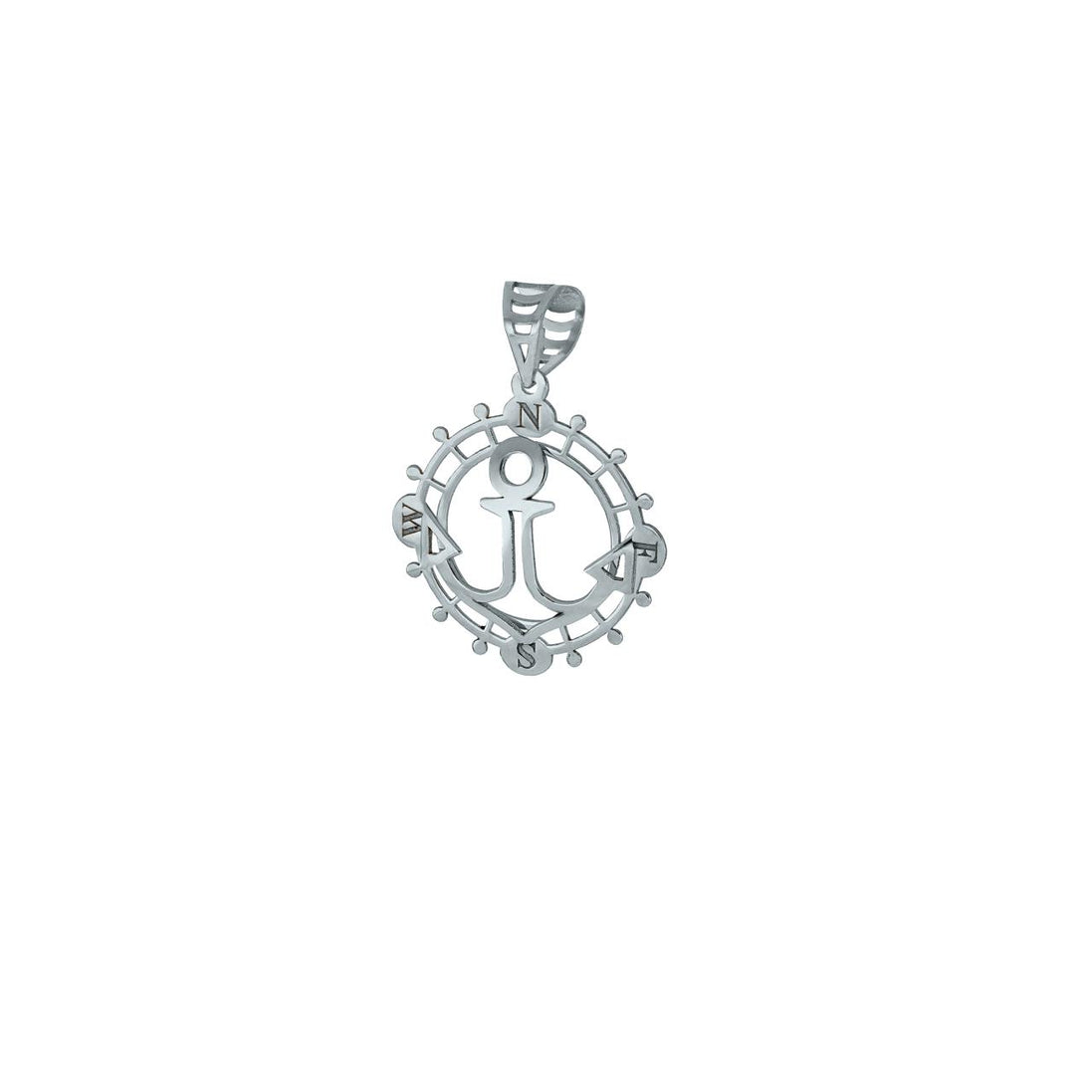 igold - Ciondolo Ancora in Oro 375% 9kt