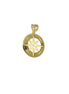 igold - Ciondolo Rosa dei Venti in Oro 375% 9kt