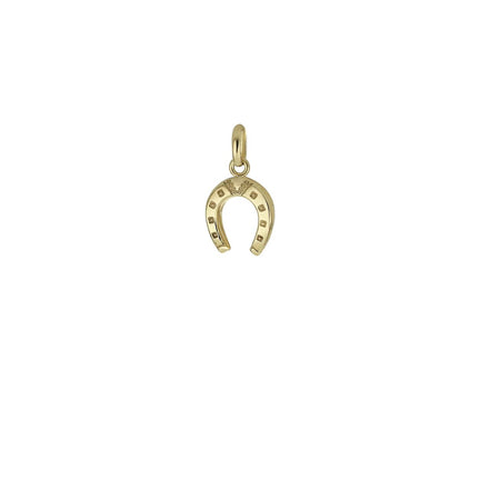 igold - Ciondolo Ferro di Cavallo in Oro 375% 9kt