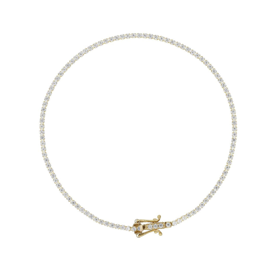 igold - Bracciale Tennis in Oro 375% 9kt