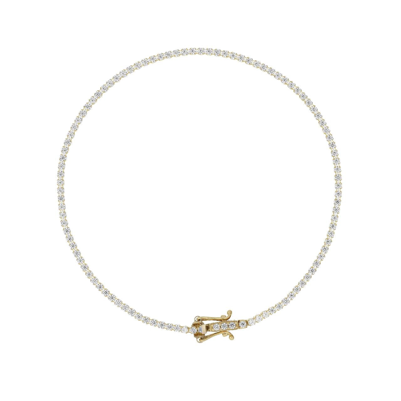 igold - Bracciale Tennis in Oro 375% 9kt
