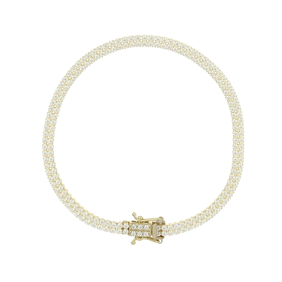 igold - Bracciale Tennis in Oro 375% 9kt