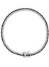 igold - Bracciale Tennis in Oro 375% 9kt con Zirconi Bianchi e Neri
