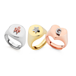 Anello Chevalier Cuore – Letters Collection ANYL 005