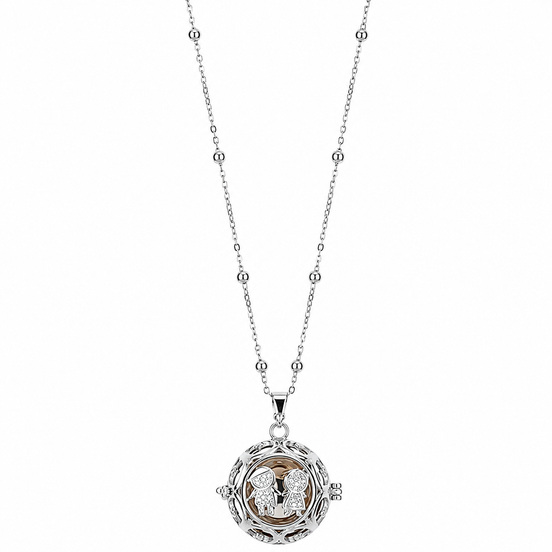 Sovrani - collana chiama angeli con strass bambini
