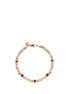 Liu Jo - Bracciale Uomo  In Acciaio Dorato Con Pietre Occhio Di Tigre MLJ576
