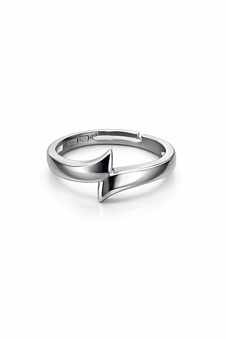 fico Gioielli - Anello Design Intrecciato in Argento 925