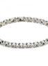 Bracciale con maglie centrali a carrarmato ABR677