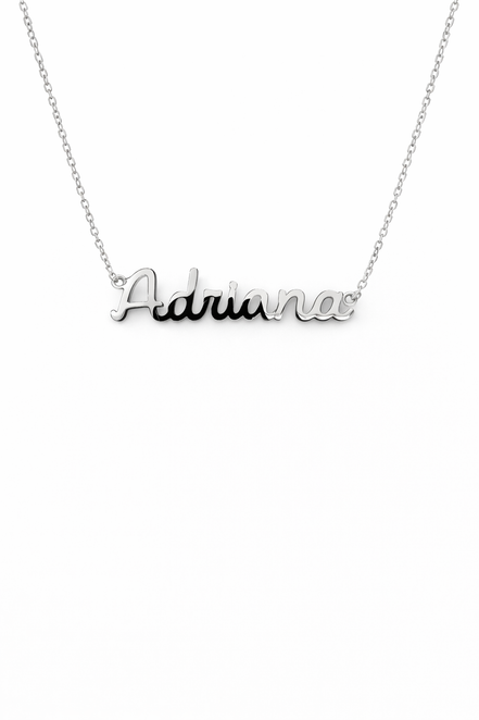 Fico Gioielli - Collana Nome “Adriana” in Argento 925