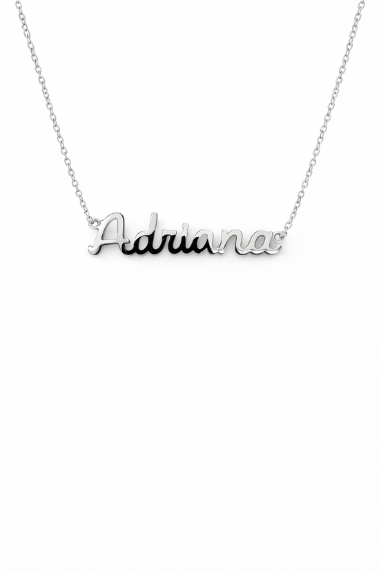 Fico Gioielli - Collana Nome “Adriana” in Argento 925