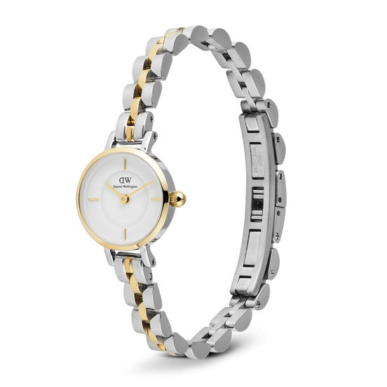 Daniel Wellington - Petite Mini Arch 3-Link Two Tone Gold