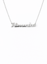 Fico Gioielli - Collana Nome “Alessandra” in Argento 925