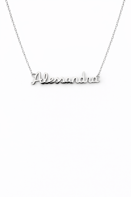 Fico Gioielli - Collana Nome “Alessandra” in Argento 925