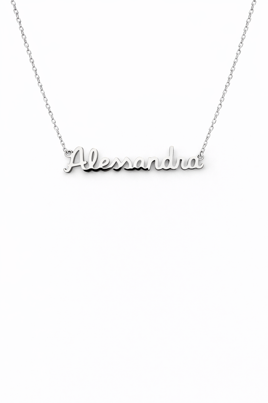 Fico Gioielli - Collana Nome “Alessandra” in Argento 925