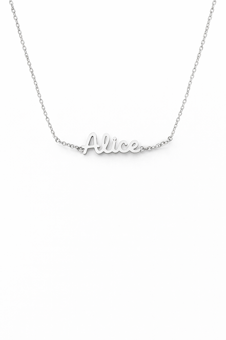 Fico Gioielli - Collana Nome “Alice” in Argento 925