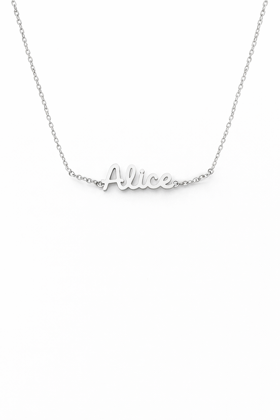 Fico Gioielli - Collana Nome “Alice” in Argento 925