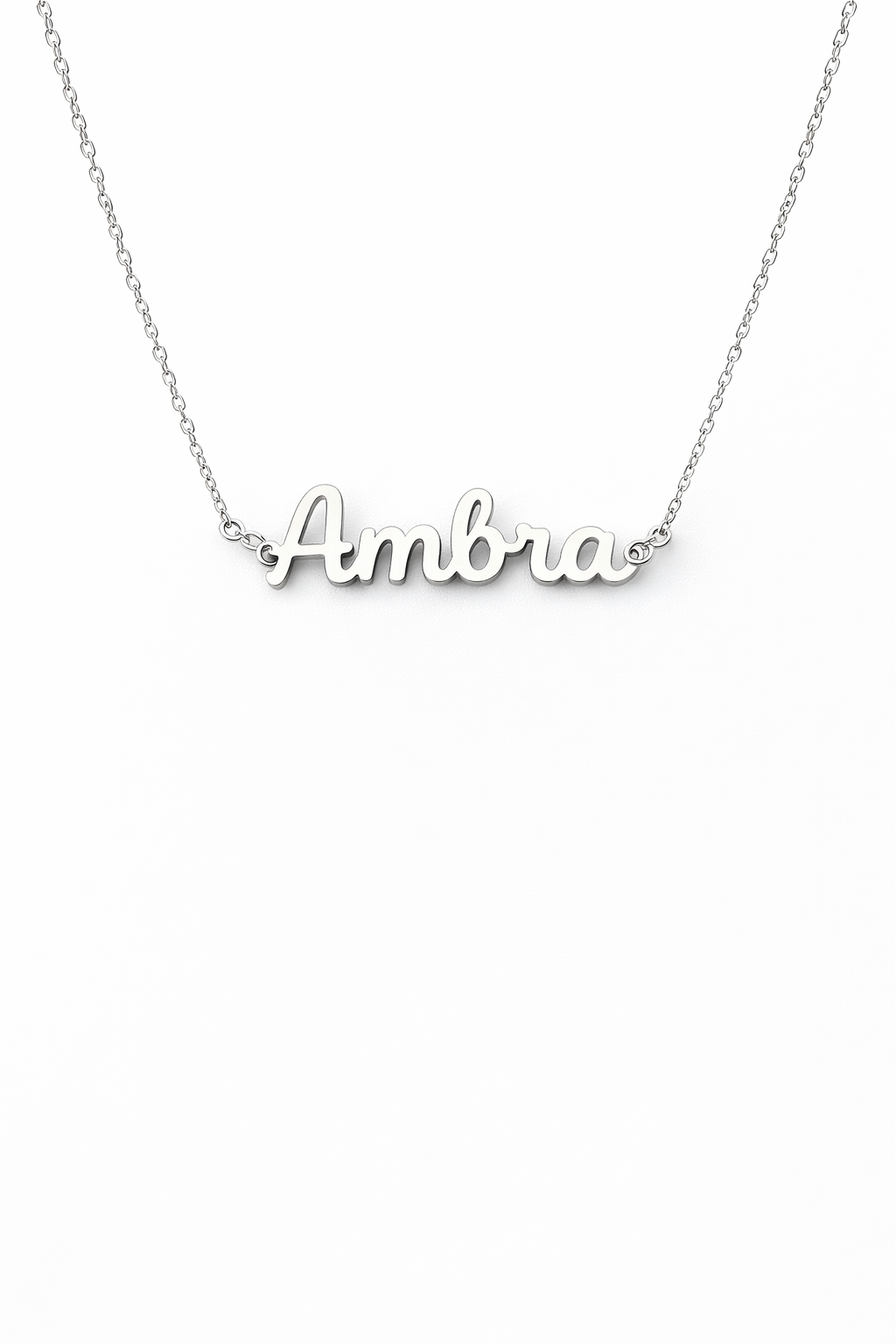 Fico Gioielli - Collana Nome “Ambra” in Argento 925