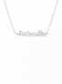 Fico Gioielli - Collana Nome “Antonella” in Argento 925