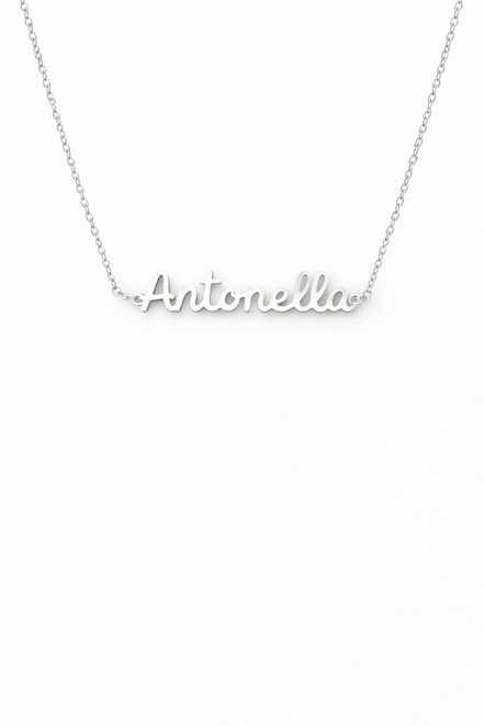Fico Gioielli - Collana Nome “Antonella” in Argento 925