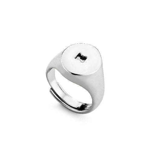 Anello Chevalier Ovale – Letters Collection ANYL 004