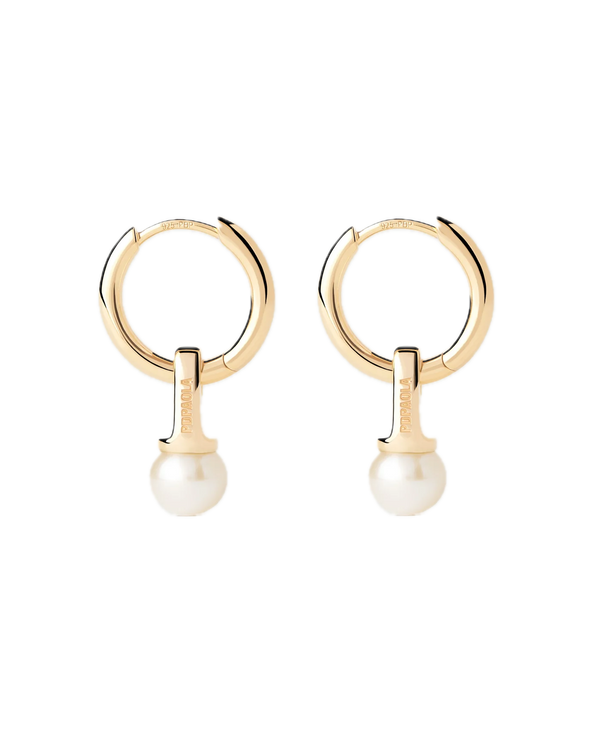 pdpaola - Orecchini a cerchio Perla