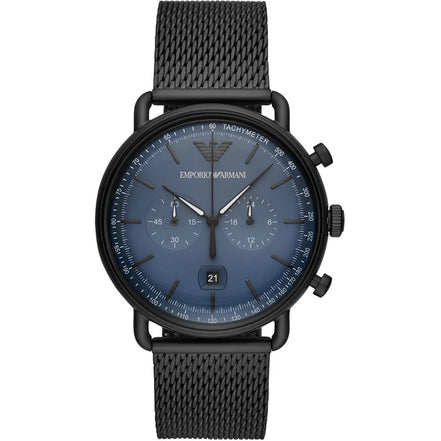 Orologio Emporio Armani Uomo Aviator in Acciaio - AR11201