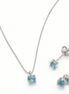 Sovrani - set collana e orecchini donna  Luce J7675