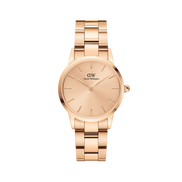 Daniel Wellington Iconic Link Unitone orologio donna rosa 28mm DW00100401