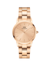 Daniel Wellington Iconic Link Unitone orologio donna rosa 28mm DW00100401