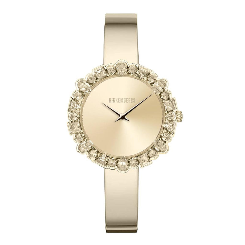Orologio Donna in Acciaio Dorato con Swaroski Bikkembergs BKA24