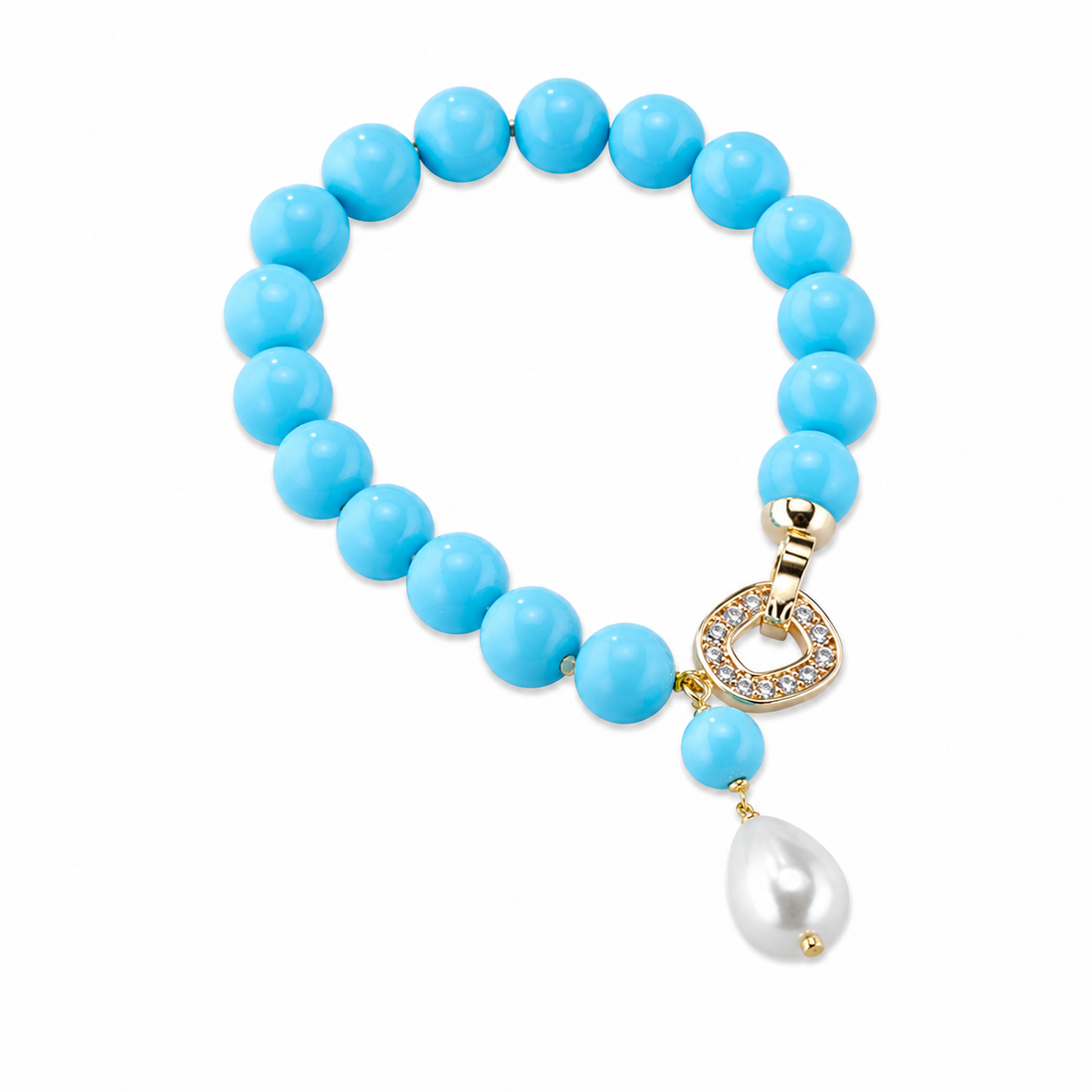 Sovrani - Bracciale Turchese e Perle