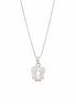 fico gioielli - Collana Angelo con Ali Luminose in Argento
