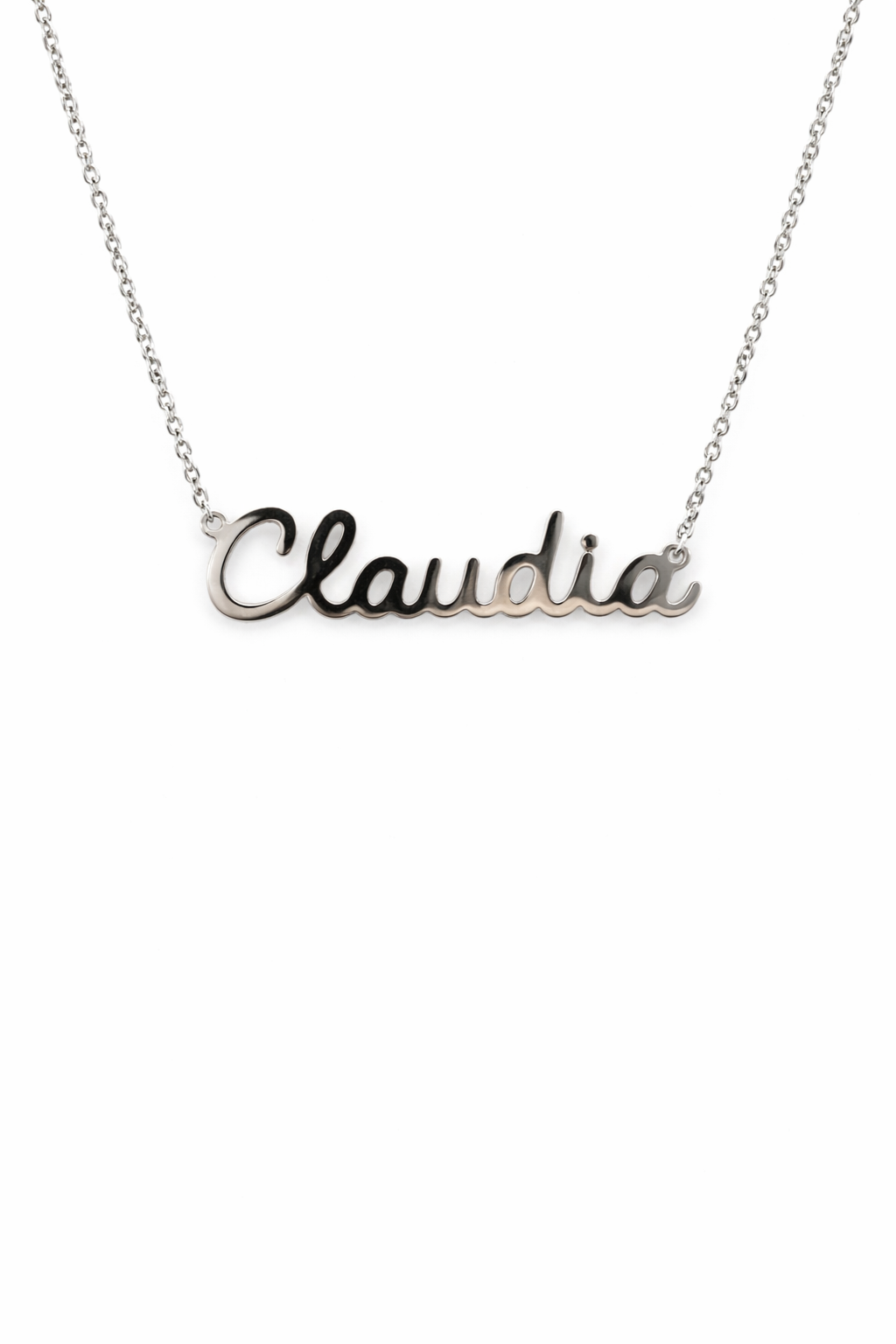Fico Gioielli - Collana Nome “Claudia” in Argento 925