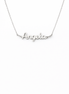 Fico Gioielli - Collana Nome “Angela” in Argento 925