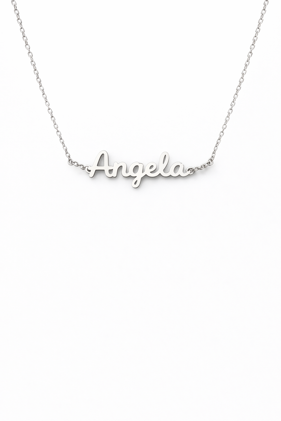 Fico Gioielli - Collana Nome “Angela” in Argento 925
