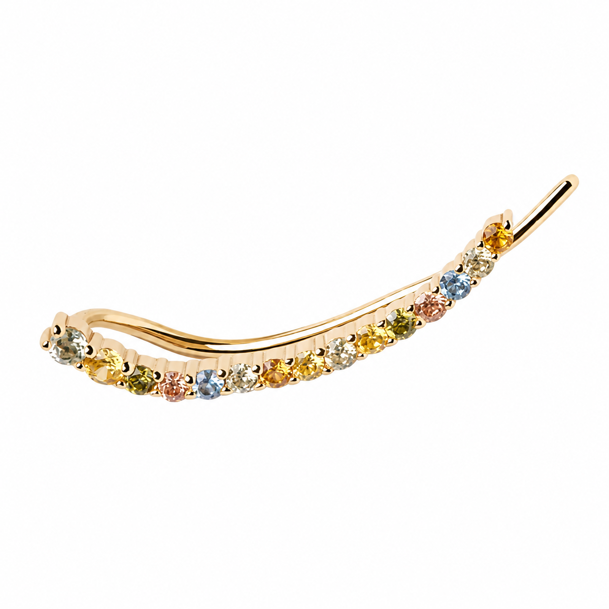 Pdpaola - Orecchini donna argento 925 Rainbow