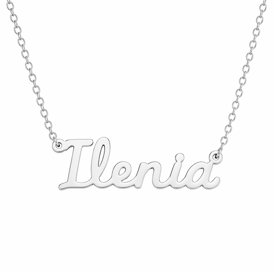 Fico Gioielli - Collana con nome “Ilenia” in Argento 925