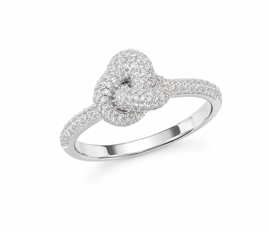 Sovrani - Anello nodo in Argento 925