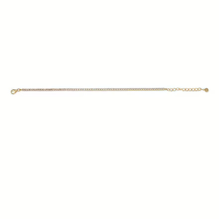 Sovrani - Bracciale in Argento Finitura Dorata con Zirconi  J8808