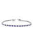 Fico Gioielli - Bracciale tennis con pietre blu e bianche
