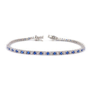 Fico Gioielli - Bracciale Tennis con pietre blu